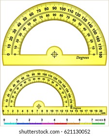 Plastic Protractor 