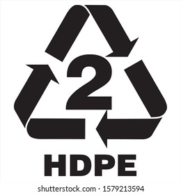plastic recycle logo bottle vector