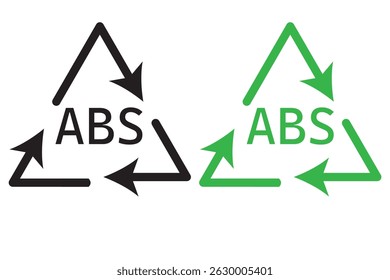 Plastic recycling code icon set. plastic recycling code 01-07 icon set. plastic recycling code symbol icon PETE, HDPE, PVC, LDPE, PP, PS, OTHER. Plastic, recycle, symbol, icons EPS 10