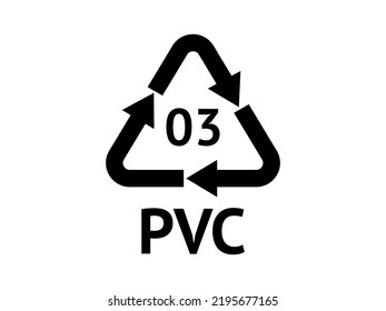 Códigos de reciclaje de plástico. Símbolo de reciclaje sobre un fondo aislado. Tira de Mobius.
Icono especial para clasificación y reciclado. Uso secundario. Ilustración vectorial para Embalaje.
