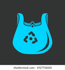Plastic Recycling Logo Design Vector
