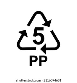 Plastic recycling symbol OTHER 7 , Plastic recycling code OTHER 7 , vector illustration.