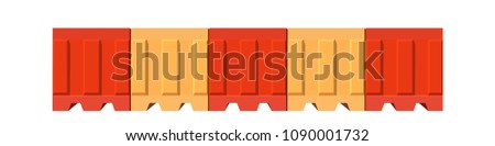 Similar – Image, Stock Photo road block Roadblock