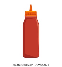 plastic sauce bottle icon
