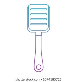 plastic shovel isolated icon