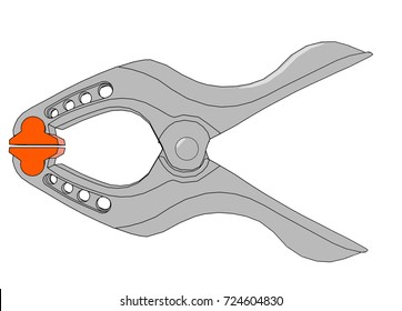 Plastic Spring Clamp Tool.