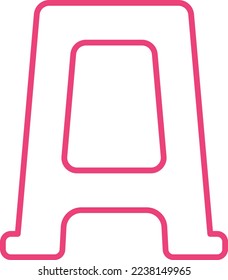 Plastic Stool vector icon. Can be used for printing, mobile and web applications.