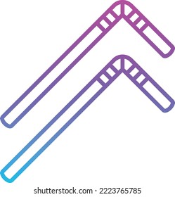 Plastic Straw vector icon. Can be used for printing, mobile and web applications.