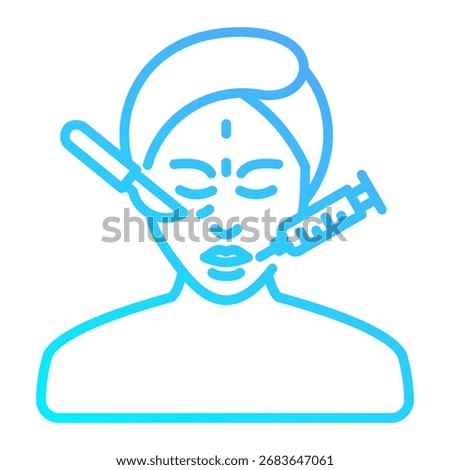 Plastic Surgery Icon Element For Design