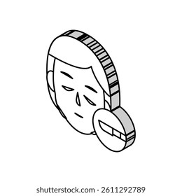 plastic surgery isometric icon vector. plastic surgery sign. isolated symbol illustration