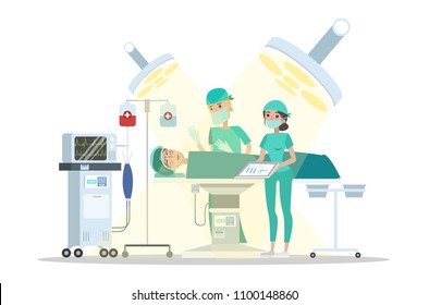 Plastic Surgery Office Ward Clinic Stock Vector (Royalty Free ...