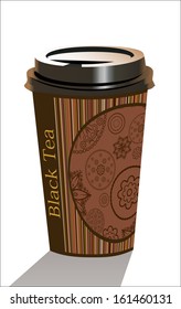 Plastic tea cup templates
