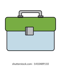 plastic tool box packing icon