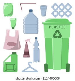 Life Cycle Plastic Bottle Recycling Simplified Stock Vector (Royalty ...