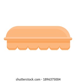 Icono de residuos plásticos. Dibujo del icono del vector de residuos plásticos para el diseño web aislado en fondo blanco