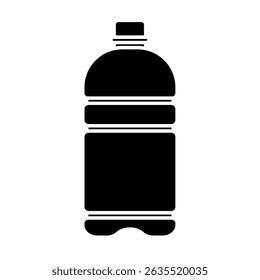 Plastic water bottle icon vector illustration, black and white, water bottle clip art, clip art of water bottle, clip art water bottles, drink bottle  silhouette