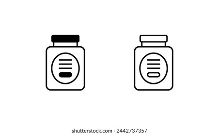 Plastic Wrap icon design with white background stock illustration