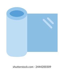 Plastic Wrap Vector Flat Icon