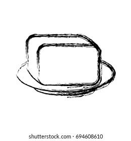 plate with butter icon 