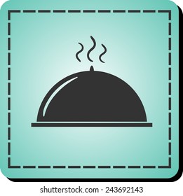 plate for the chicken