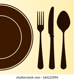 Plate and Cutlery