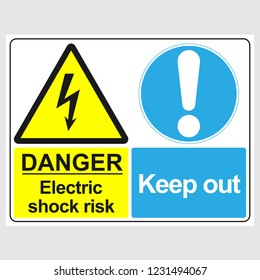 318 Electric Shock Safety Poster Images, Stock Photos & Vectors ...