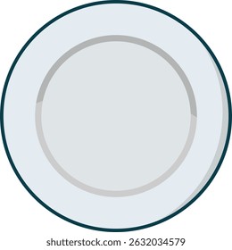Plate Dish Eat Tableware Vector