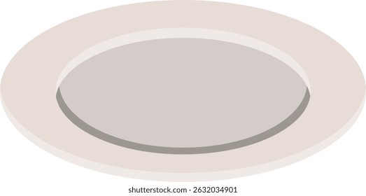 Plato Plato Comer Vajilla Vector