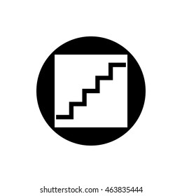 Plate fire exit  icon