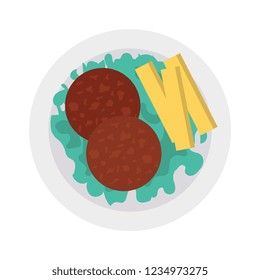 plate   food  dish  