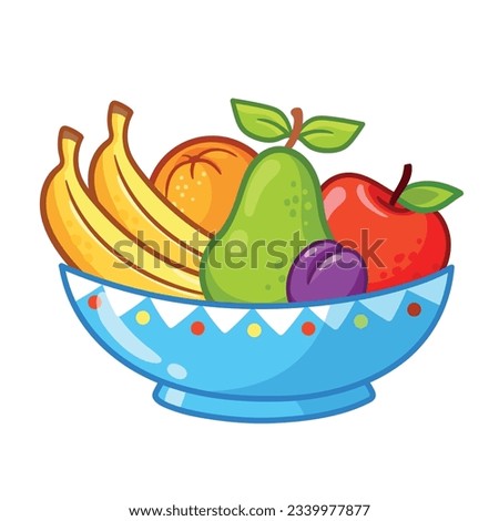 Similar – Image, Stock Photo Apple on green plate Fruit