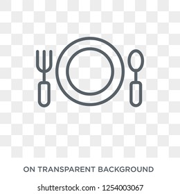Plate icon. Plate design concept from  collection. Simple element vector illustration on transparent background.