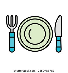 Plate Icon Design For Personal And Commercial Use