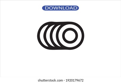 plate icon or logo isolated sign symbol vector illustration - high quality black style vector icons.