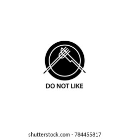 plate icon. sign design