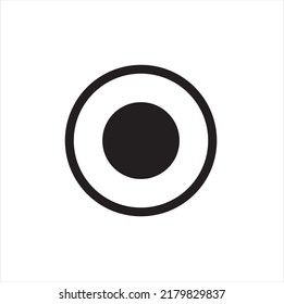 Plate icon, vector illustration black in 