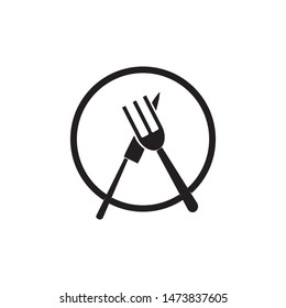 plate icon vector illustration template