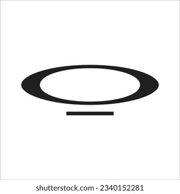 neue Vektorsymbol-Vorlage für die Plattenzeile