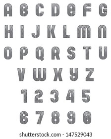 plate silver alphabet set