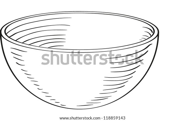 Plate Sketch Stock Vector (Royalty Free) 118859143 | Shutterstock