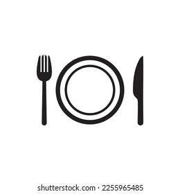 Teller-Löffel-Symbol, Symbol für das Abendessen