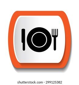 Plate web icon