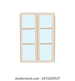 plate window frame cartoon. showcase texture, mockup gloss, rectangle square plate window frame sign. isolated symbol vector illustration