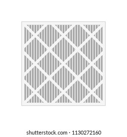 Plated Air Filter icon. Clipart image isolated on white background