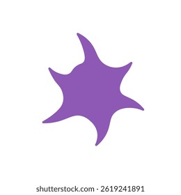 Platelet icon. Blood cell vector illustration.