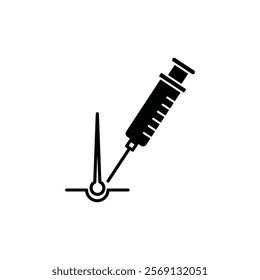 Platelet rich plasma icon Vector flat thin line illustration