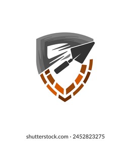 Platering logo design, shield logo design