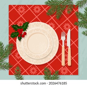 free christmas table clipart