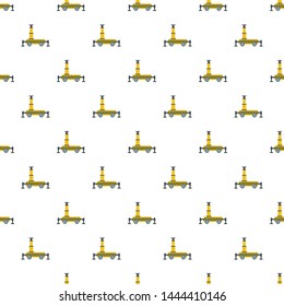 Platform equipment pattern seamless vector repeat for any web design