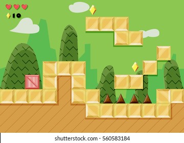 Platform game design